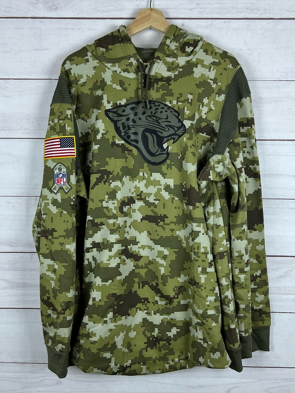 Nike NFL Jacksonville Jaguars Salute To Service Hoodie Team Issued 3XL